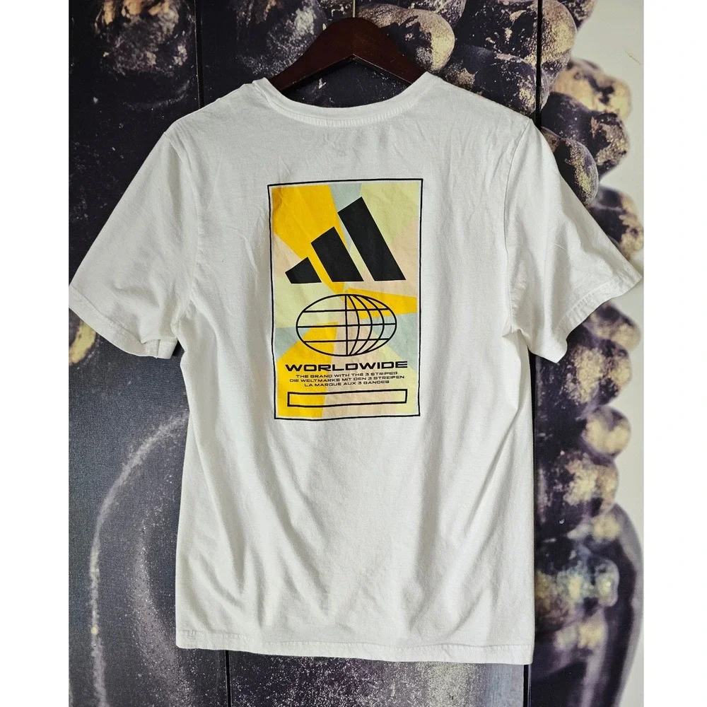 adidas graphic shirt